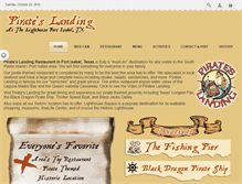 Tablet Screenshot of pirateslandingportisabel.com